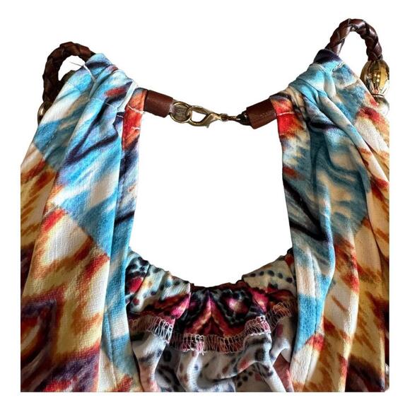 Westport | Women's Multi-Colored Summer Dress | Size M | 0965 - Picture 4 of 8